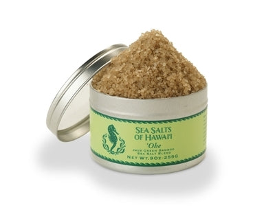 Green Bamboo Hawaiian Sea Salt Blend - 4.5 ounce tin – Sea Salts