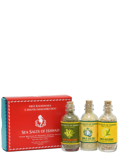 Holiday Hawaiian Sea Salt Gift Box